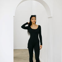 Black Cat Jumpsuit