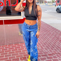 Triple Cross Jeans