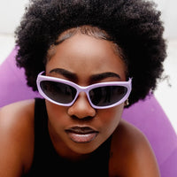 Y2K Vintage Purple Sunglasses