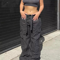 Black Cargo Pants