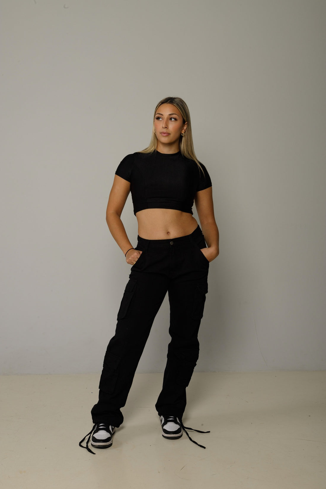 Black Cargo Pants