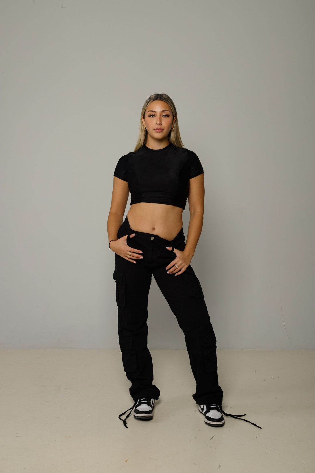 Black Cargo Pants