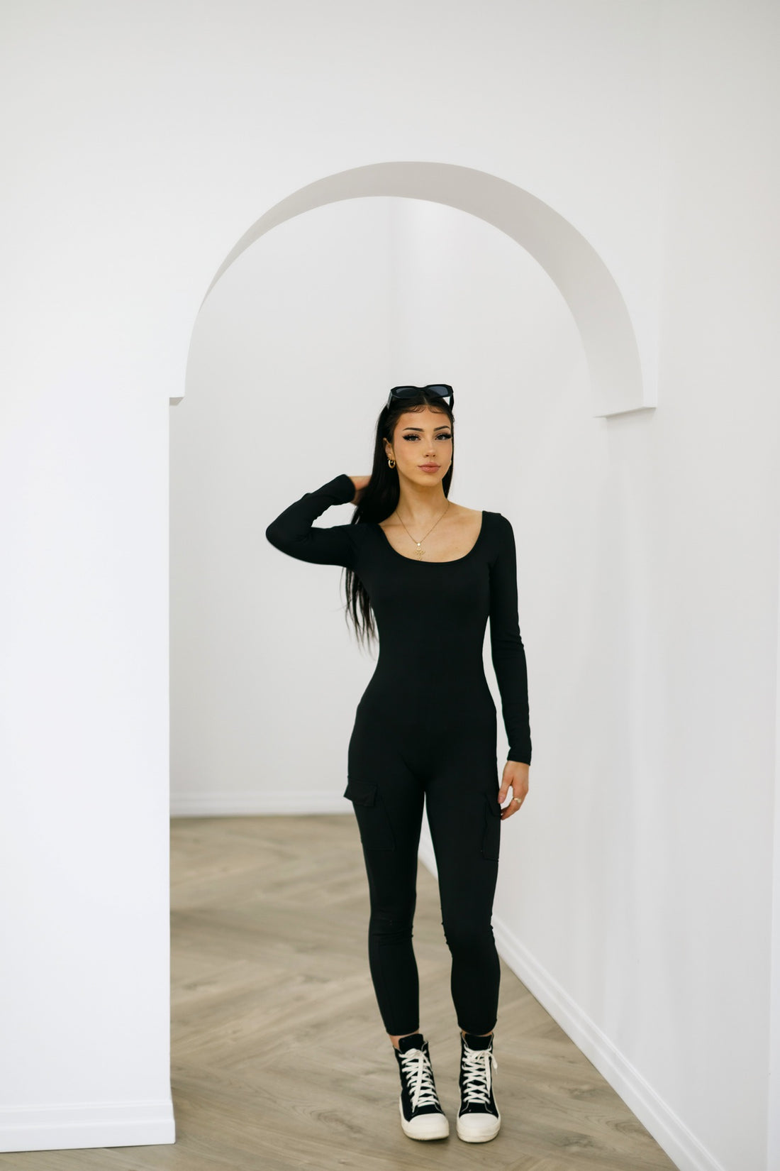 Black Cat Jumpsuit