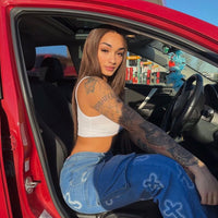Triple Cross Jeans