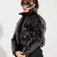 Black Phantom Cropped Jacket