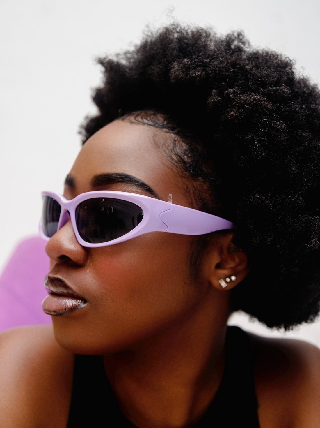 Y2K Vintage Purple Sunglasses