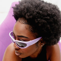 Y2K Vintage Purple Sunglasses