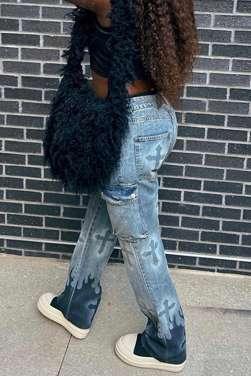 Triple Cross Jeans