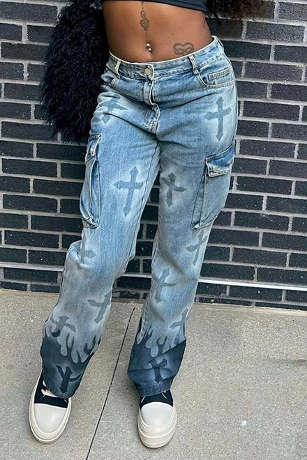 Triple Cross Jeans